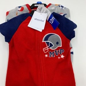 Absorba 2-Pack Sleeper MVP Sports 12M 2T Pajamas